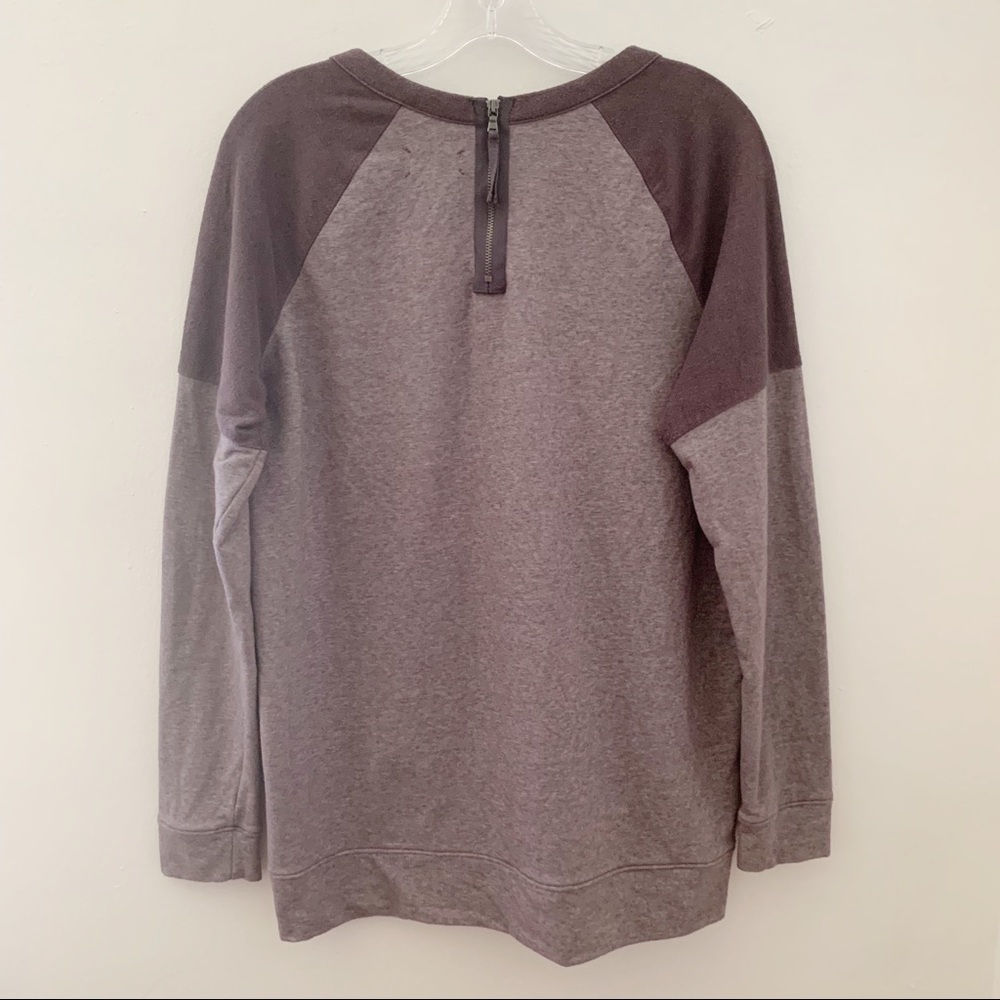 Lou & Grey “Double Play Tunic” raglan sweatshirt - Picture 5 of 8